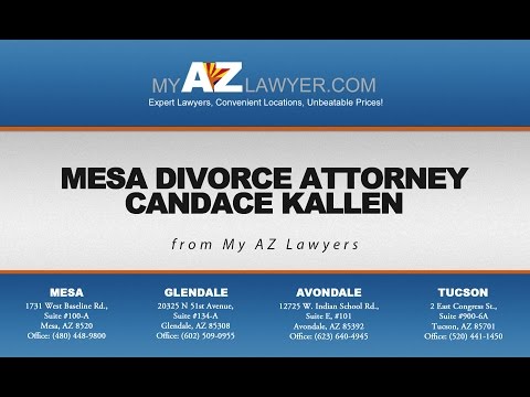 Mesa Divorce Attorney Candace Kallen from My AZ Lawyers