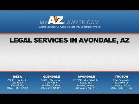 Legal Services in Avondale with My AZ Lawyers