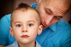single unwed dad with son and dealing with custody battle