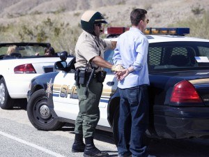 man getting arrested for dui in mesa
