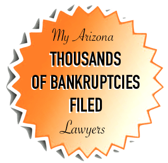 thousands of bankruptcies filed badge. Gilbert bankruptcy attorneys.