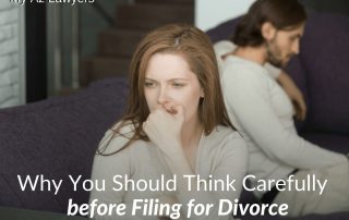 Why You Should Think Carefully before Filing for Divorce