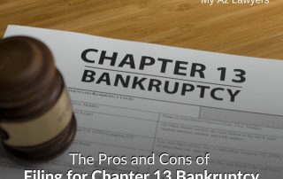 The Pros and Cons of Filing for Chapter 13 Bankruptcy