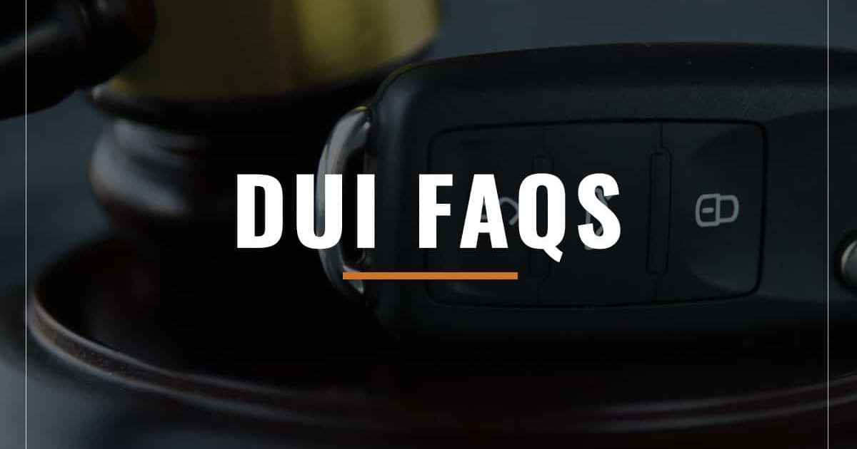 DUI FAQs | My AZ Lawyers