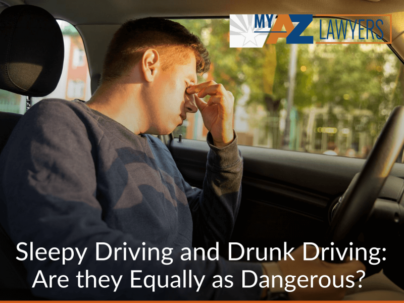 Do Sleepy Driving & Drunk Driving Pose The Same Dangers?