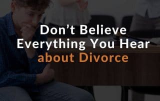 Don’t Believe Everything You Hear about Divorce