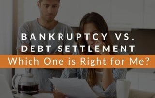 Bankruptcy vs. Debt Settlement: Which One is Right for Me?