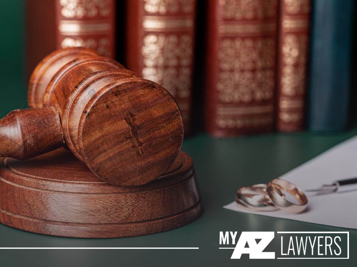 divorcing couple with separate property thanks to My AZ Lawyers