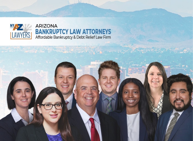 Team of lawyers at My AZ Lawyers' AZ Bankruptcy Law Attorneys