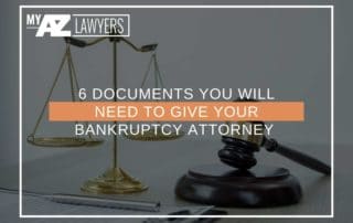 Bankruptcy documentation in Arizona