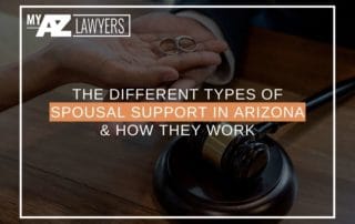 Getting divorced with spousal support in Arizona