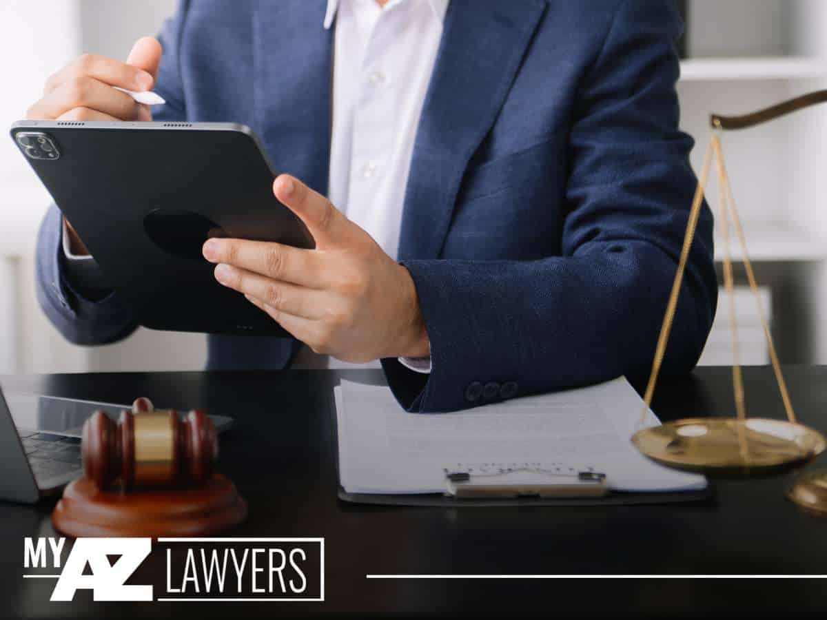 Attorney reviewing case for Weapons Misconduct Charges in Arizona